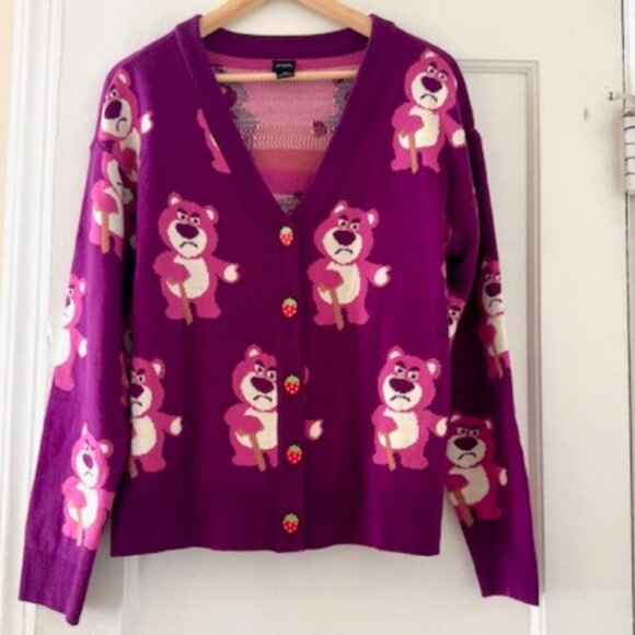 Disney Pixar Tou Story Lotso Cardigan - Picture 6 of 9